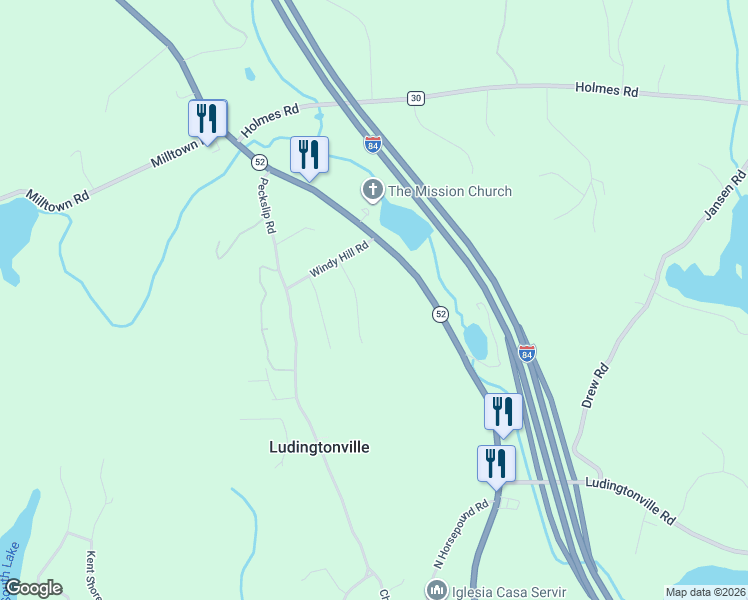 map of restaurants, bars, coffee shops, grocery stores, and more near 24 Arthur Road in Holmes