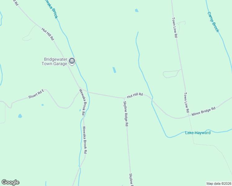map of restaurants, bars, coffee shops, grocery stores, and more near 412 Hut Hill Road in Bridgewater