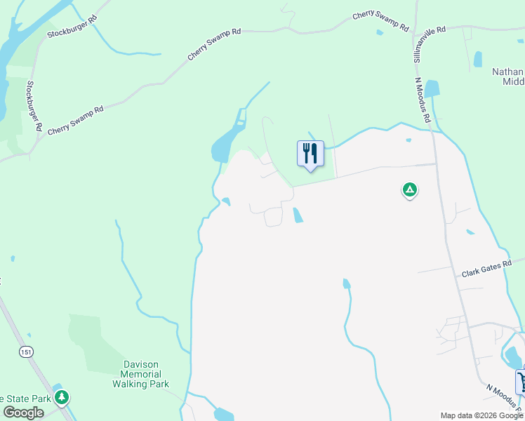 map of restaurants, bars, coffee shops, grocery stores, and more near 11 Augusta Circle in East Haddam