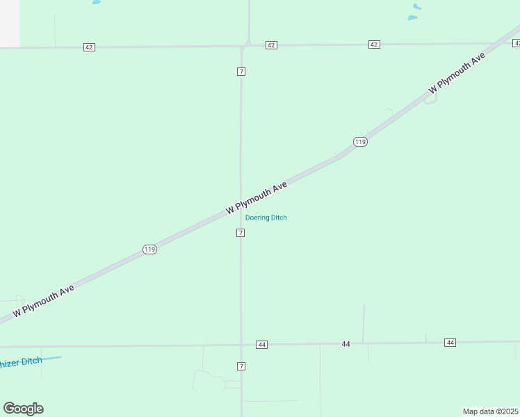 map of restaurants, bars, coffee shops, grocery stores, and more near 26944 Highway 119 in Wakarusa