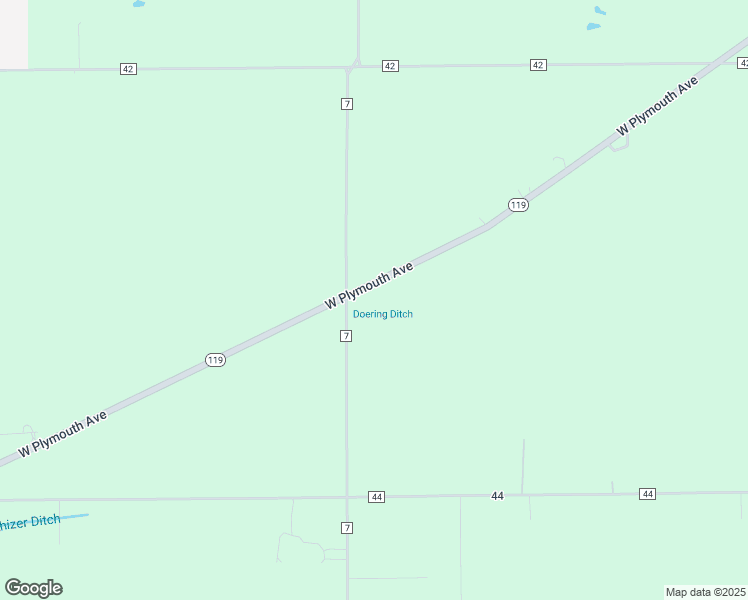 map of restaurants, bars, coffee shops, grocery stores, and more near 26944 Highway 119 in Wakarusa