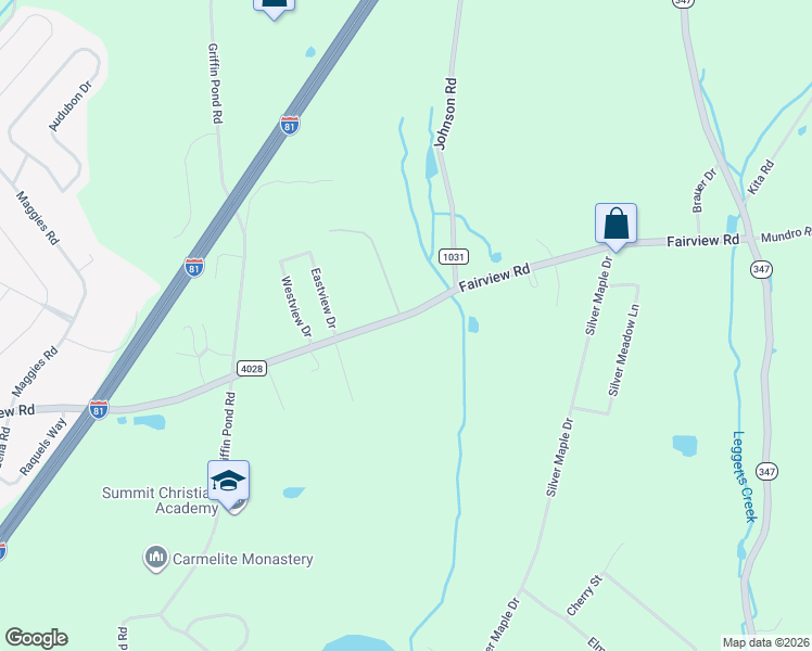 map of restaurants, bars, coffee shops, grocery stores, and more near 301 Joleona Drive in Lackawanna