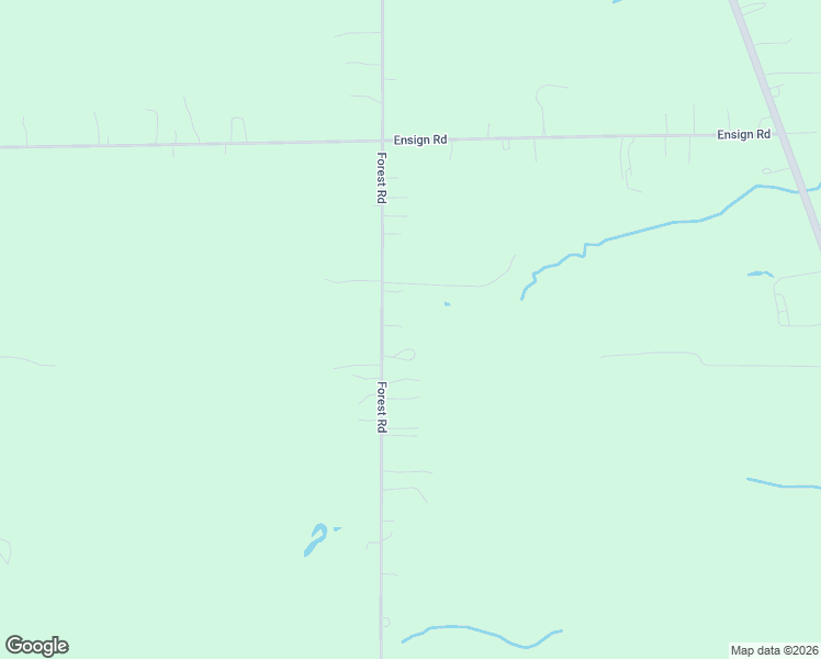 map of restaurants, bars, coffee shops, grocery stores, and more near 12991 Forest Road in Burton