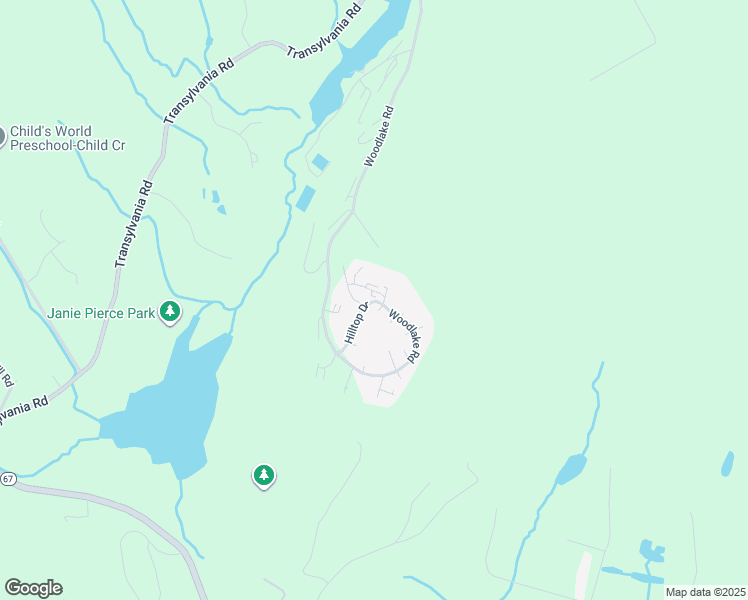 map of restaurants, bars, coffee shops, grocery stores, and more near 39 Woods Way in Woodbury