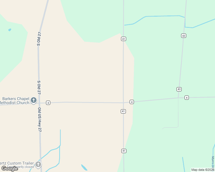 map of restaurants, bars, coffee shops, grocery stores, and more near 100-498 County Road 41 in Waterloo