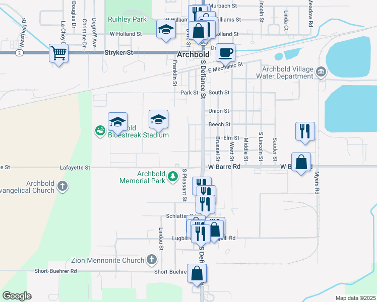Wilson Street, Archbold OH Walk Score