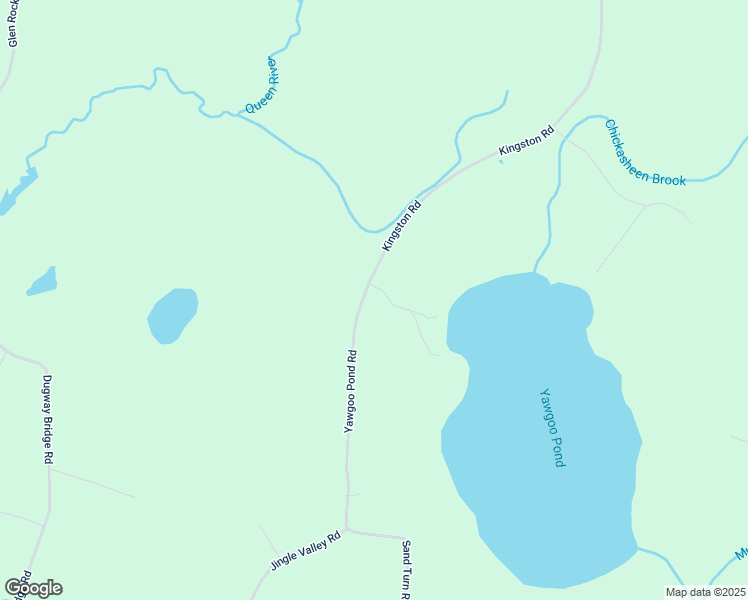map of restaurants, bars, coffee shops, grocery stores, and more near 287 Yawgoo Pond Road in South Kingstown