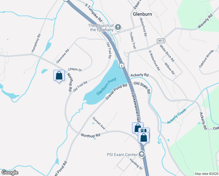 map of restaurants, bars, coffee shops, grocery stores, and more near 4 Gravel Pond Road in Clarks Summit