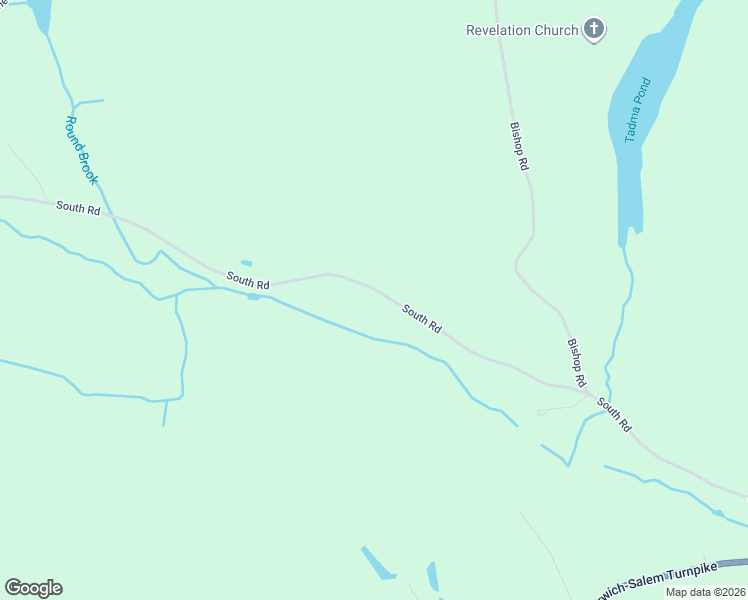 map of restaurants, bars, coffee shops, grocery stores, and more near 167 South Road in Bozrah