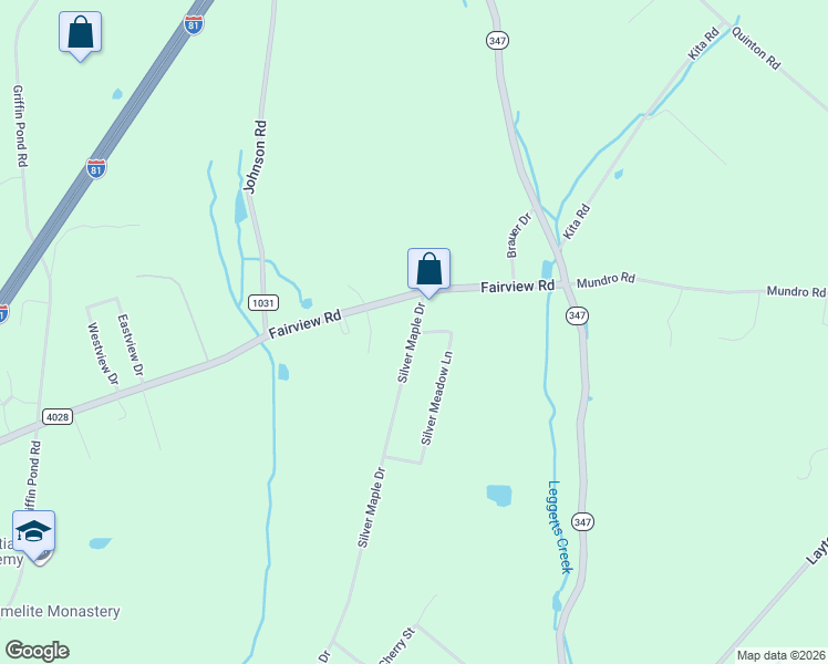 map of restaurants, bars, coffee shops, grocery stores, and more near 1138 Silver Maple Drive in Clarks Summit