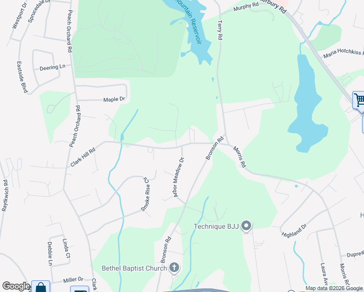 map of restaurants, bars, coffee shops, grocery stores, and more near 2 Arbor Meadow Drive in Prospect