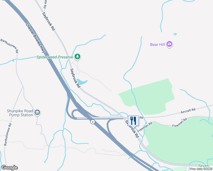 map of restaurants, bars, coffee shops, grocery stores, and more near 239 Dripps Road in Middletown