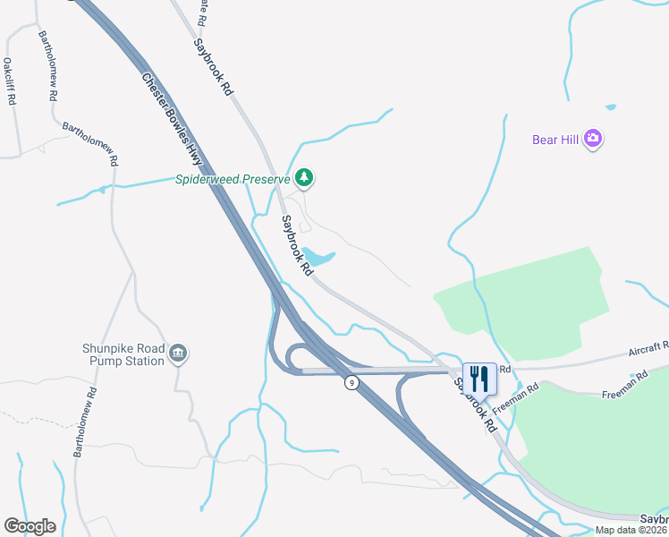 map of restaurants, bars, coffee shops, grocery stores, and more near 149 Dripps Road in Middletown