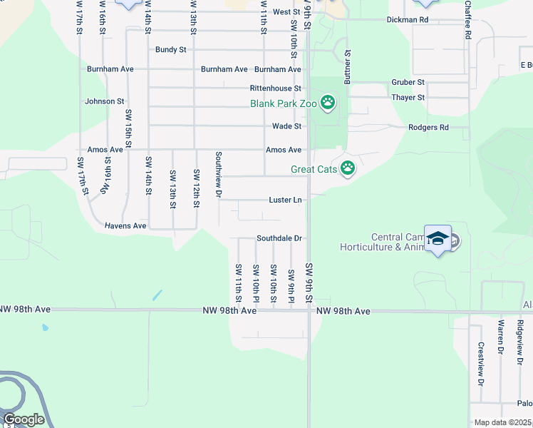 map of restaurants, bars, coffee shops, grocery stores, and more near 1025 Meadow Lane in Des Moines