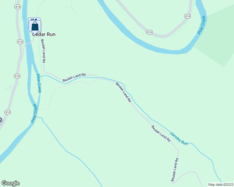 map of restaurants, bars, coffee shops, grocery stores, and more near in Cedar Run