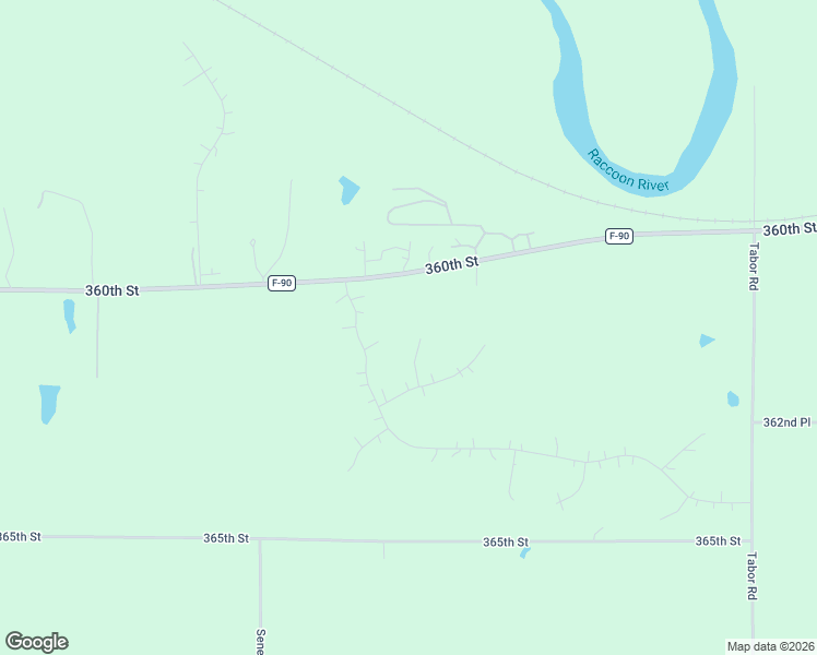 map of restaurants, bars, coffee shops, grocery stores, and more near 36088 Hickory Ridge Circle in Van Meter