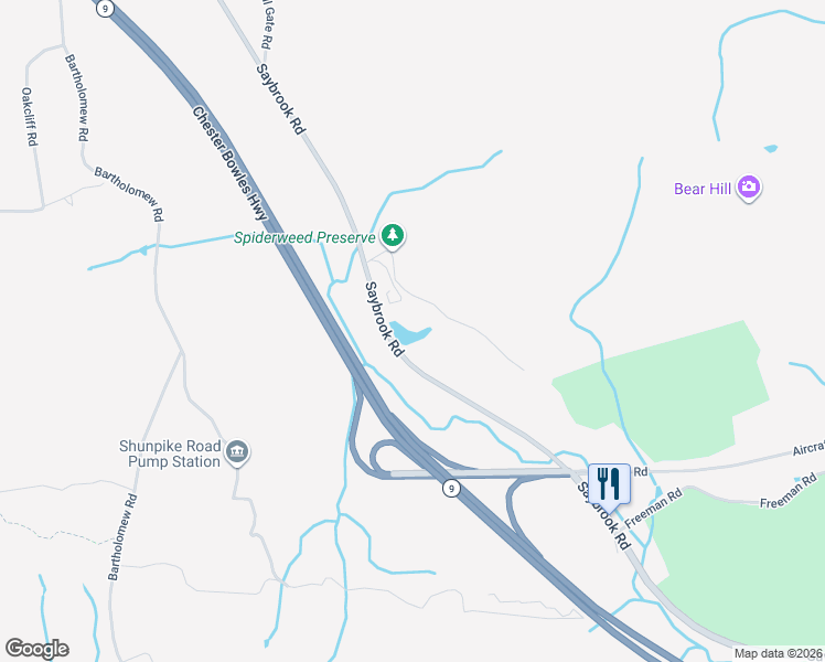 map of restaurants, bars, coffee shops, grocery stores, and more near 149-299 Dripps Road in Middletown