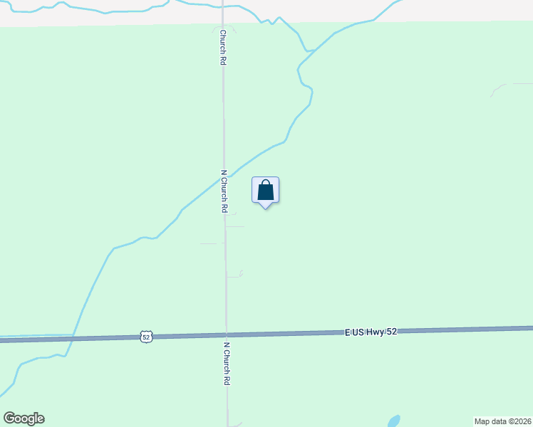 map of restaurants, bars, coffee shops, grocery stores, and more near 14132 Church Road in Minooka