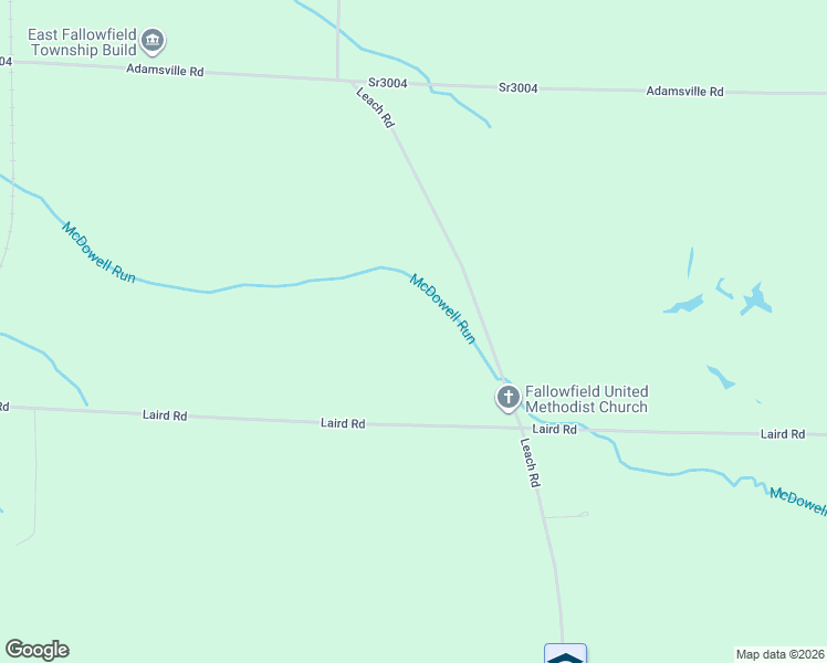 map of restaurants, bars, coffee shops, grocery stores, and more near 10734 Laird Road in Hartstown