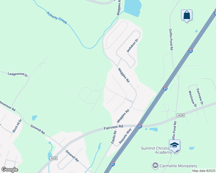 map of restaurants, bars, coffee shops, grocery stores, and more near 308 Royal Oaks Drive in Lackawanna County