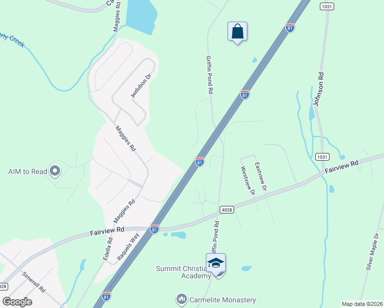 map of restaurants, bars, coffee shops, grocery stores, and more near 6 Abington Highlands in Lackawanna County
