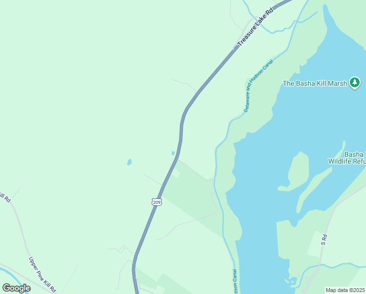 map of restaurants, bars, coffee shops, grocery stores, and more near 1946 U.S. 209 in Wurtsboro