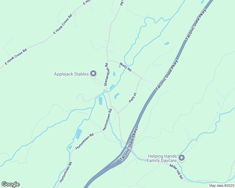 map of restaurants, bars, coffee shops, grocery stores, and more near 693 Shenandoah Road in Hopewell Junction