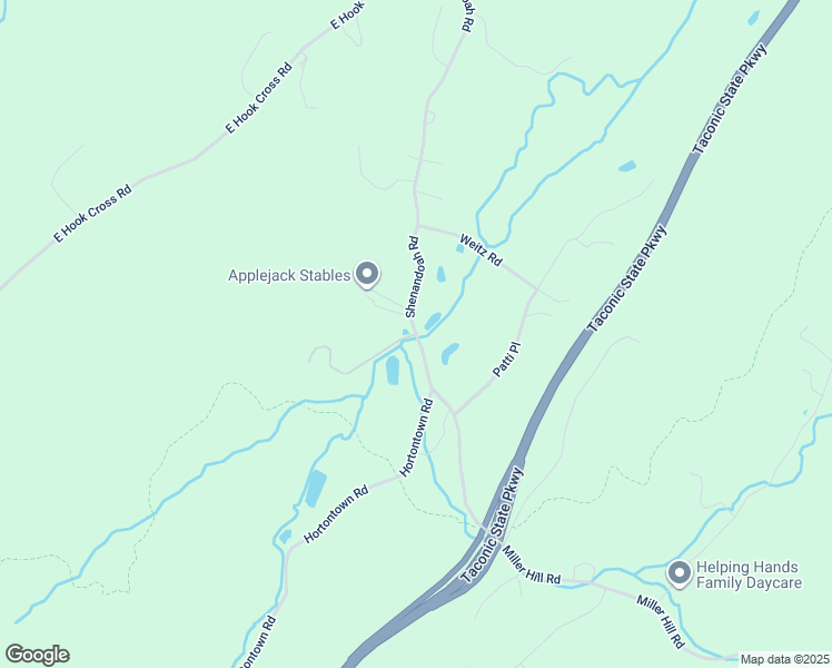map of restaurants, bars, coffee shops, grocery stores, and more near 693 Shenandoah Road in Hopewell Junction