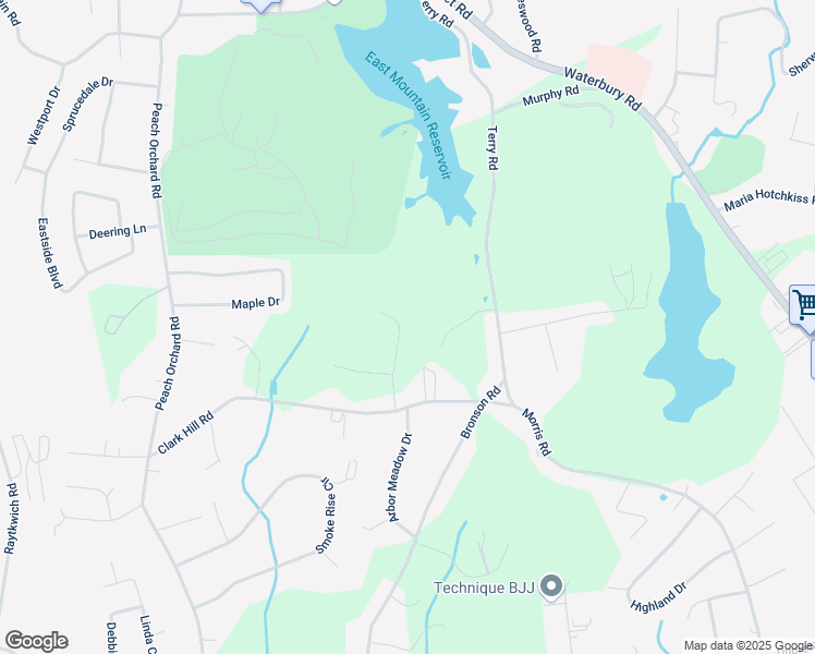 map of restaurants, bars, coffee shops, grocery stores, and more near 18 Wagon Wheel Drive in Prospect