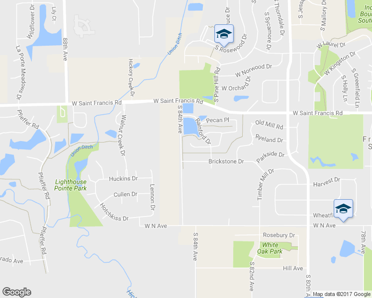 map of restaurants, bars, coffee shops, grocery stores, and more near 8335 Chestnut Court in Frankfort