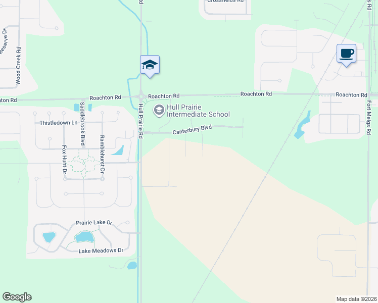 map of restaurants, bars, coffee shops, grocery stores, and more near 10 Winfield Manor Court in Perrysburg