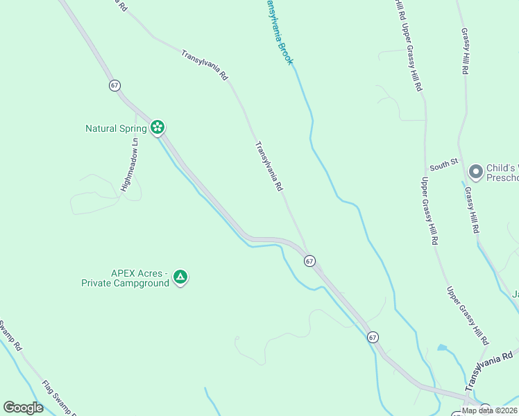 map of restaurants, bars, coffee shops, grocery stores, and more near 335-399 Highway 67 in Roxbury
