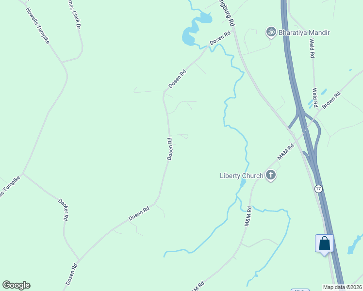map of restaurants, bars, coffee shops, grocery stores, and more near 548 Dosen Road in Middletown