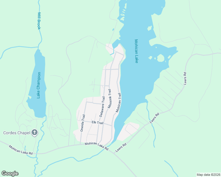 map of restaurants, bars, coffee shops, grocery stores, and more near 84 Delaware Trail in Glen Spey