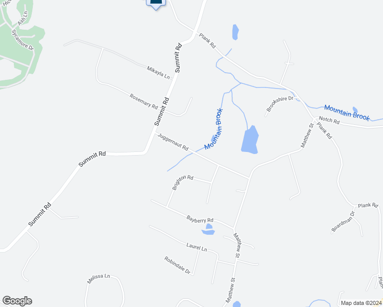 map of restaurants, bars, coffee shops, grocery stores, and more near 14 Juggernaut Road in Prospect