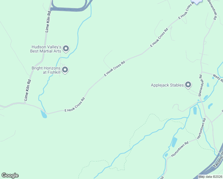 map of restaurants, bars, coffee shops, grocery stores, and more near 79 East Hook Cross Road in Hopewell Junction