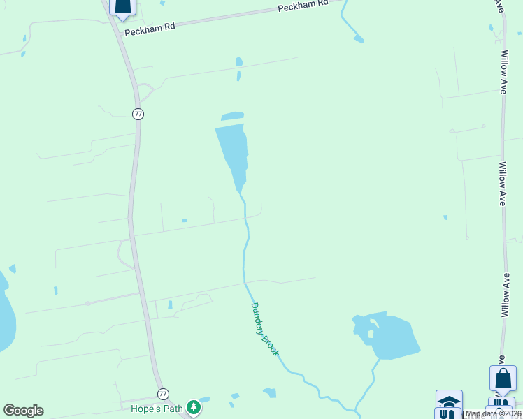 map of restaurants, bars, coffee shops, grocery stores, and more near Marsh Peeper Lane in Little Compton