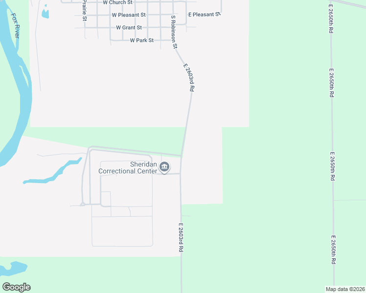 map of restaurants, bars, coffee shops, grocery stores, and more near 4017 East 2603rd Road in Sheridan