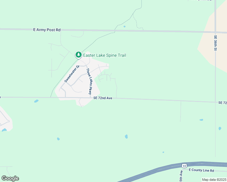 map of restaurants, bars, coffee shops, grocery stores, and more near 3010 East Pine Avenue in Des Moines
