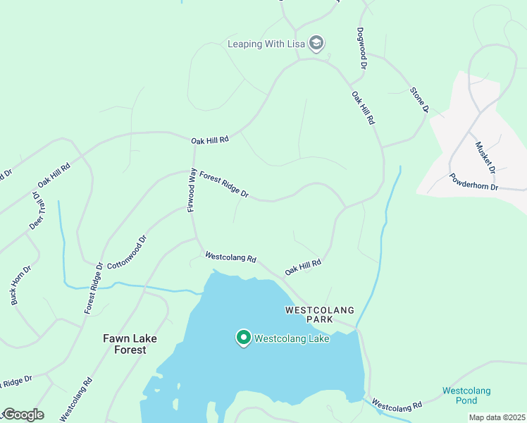 map of restaurants, bars, coffee shops, grocery stores, and more near 130 Forest Ridge Drive in Hawley