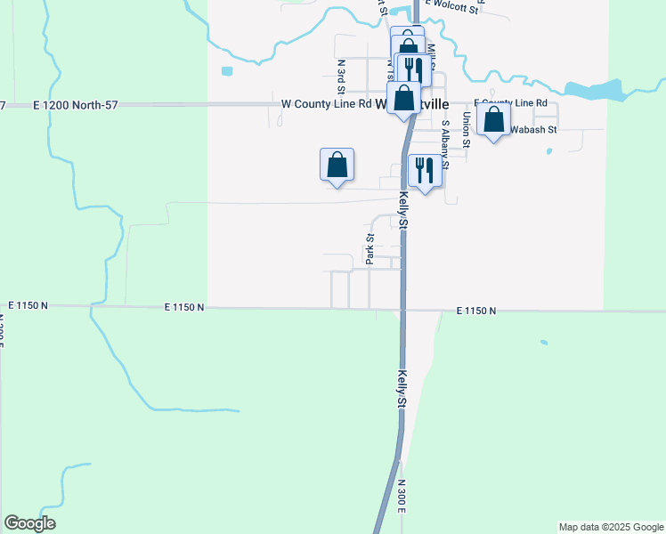map of restaurants, bars, coffee shops, grocery stores, and more near 319 Lovette Street in Wolcottville