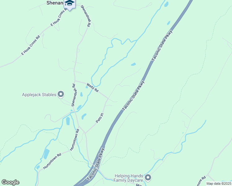 map of restaurants, bars, coffee shops, grocery stores, and more near 24 Weitz Road in Hopewell Junction