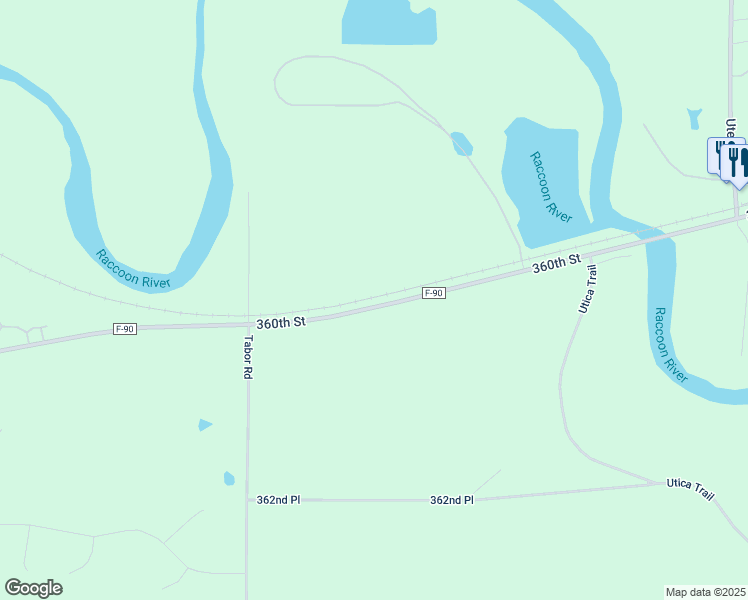 map of restaurants, bars, coffee shops, grocery stores, and more near in Booneville