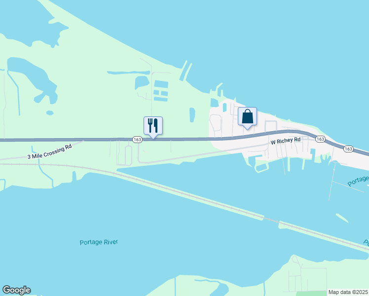 map of restaurants, bars, coffee shops, grocery stores, and more near 1776 West Lakeshore Drive in Port Clinton