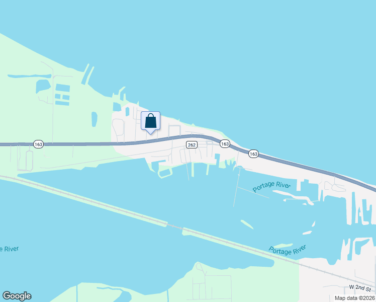 map of restaurants, bars, coffee shops, grocery stores, and more near 1220 West Richey Road in Port Clinton