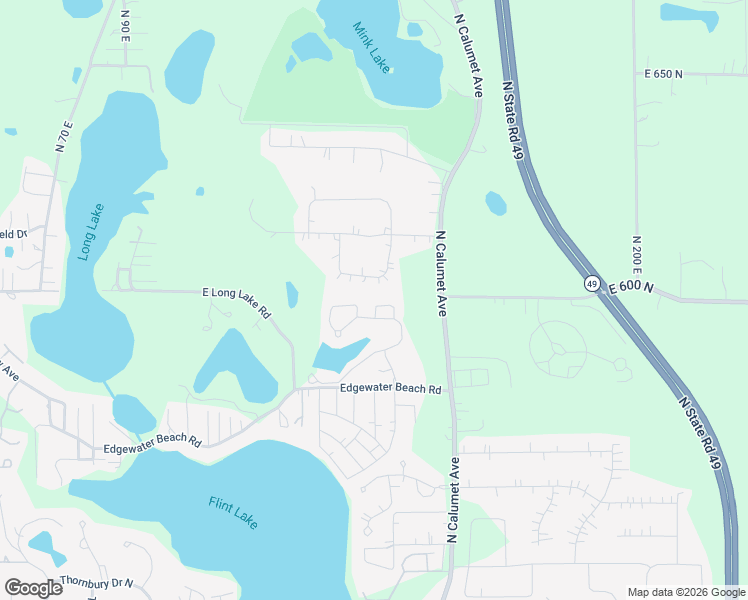 map of restaurants, bars, coffee shops, grocery stores, and more near 1810 Briam Drive in Valparaiso