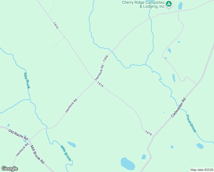 map of restaurants, bars, coffee shops, grocery stores, and more near 112 Racht Road in Honesdale