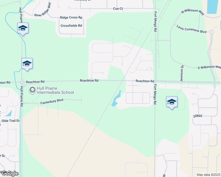 map of restaurants, bars, coffee shops, grocery stores, and more near 13877 Roachton Road in Perrysburg