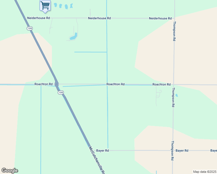 map of restaurants, bars, coffee shops, grocery stores, and more near 10493 Roachton Road in Perrysburg