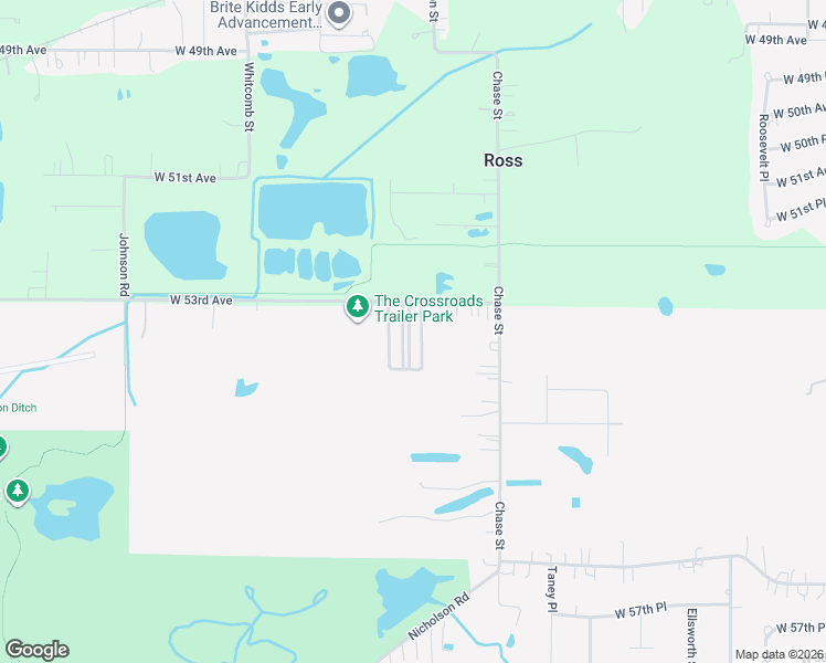 map of restaurants, bars, coffee shops, grocery stores, and more near 5344 Wilson Street in Merrillville